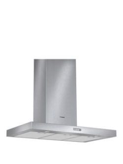 Bosch Serie 4 Dwb094W50B 90 Cm Chimney Cooker Hood - Brushed Steel